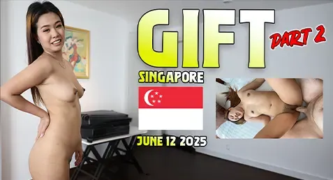 JohntronX – Gift Part 2 หนังเอ็กไทย พี่จอห์นนัดเย็ดน้องกิ๊ฟกันตอนเช้าๆ ที่สิงคโปร์ เริ่มจากโม๊กควยแล้วน้องขึ้นขย่มควยมิดด้าม พลิกด๊อกกี้อ้าหีกระแทกซอยยับจนแตกในเต็มจิ๋มเน้นๆ