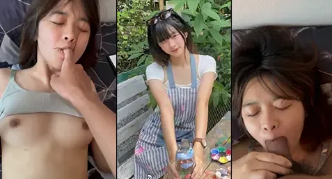 คลิปหลุดทางบ้าน วัยรุ่นไทยน่ารักตัวเล็ก เย็ดกับแฟนเจอถ่ายคลิปเอากันเสียวๆ จัดควยใหญ่ๆ ยัดปากน้องแล้วให้ดูดก่อนซอยปากเสียวๆ แหกหีน้องเย็ดจับเด้าครางเสียวอย่างเร้า เย็ดสดซอยยิกท่าเดียวเสียวจัด กระแทกหีหมอยดกๆ ชักแตกนอกน้ำว่าวกระจาย